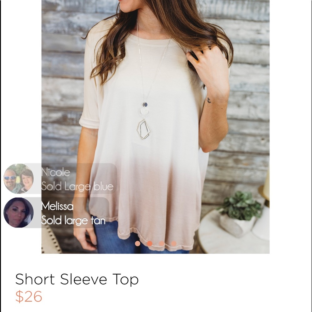 LLove ombré top from discount divas
